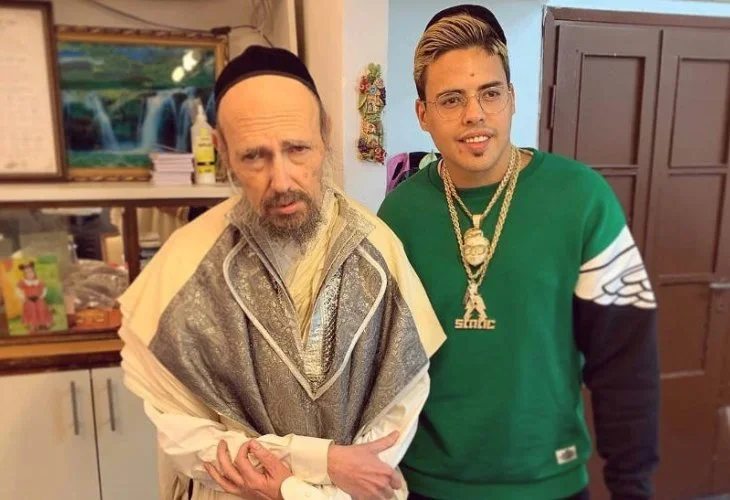 סטטיק עם הרב דוב קוק, ארכיון (מתוך עמוד הפייסבוק של סטטיק)