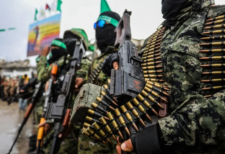 מחבלי חמאס, ארכיון (צילום: עבד רחים ח'טיב, פלאש 90)