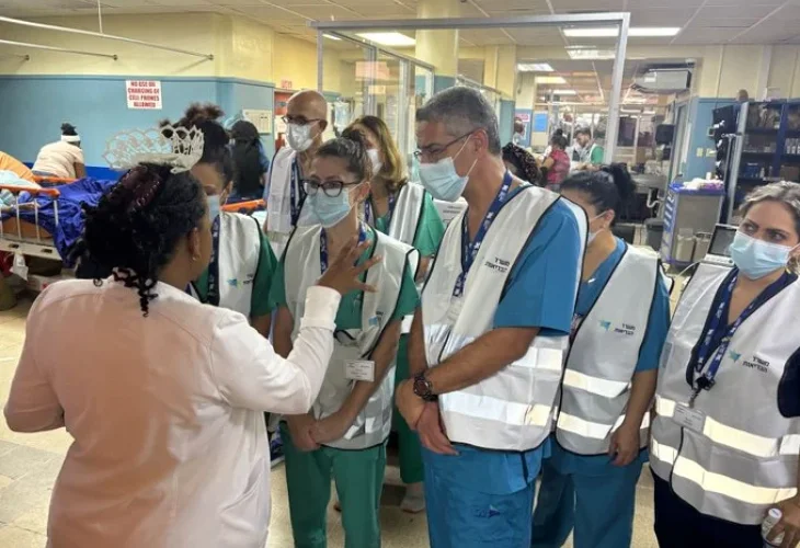 Israeli Healthcare Workers in Jamaica (X/Israeli Foreign Ministry)