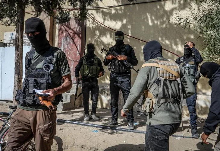 אנשי חמאס ברפיח (צילום ארכיון: פלאש90)