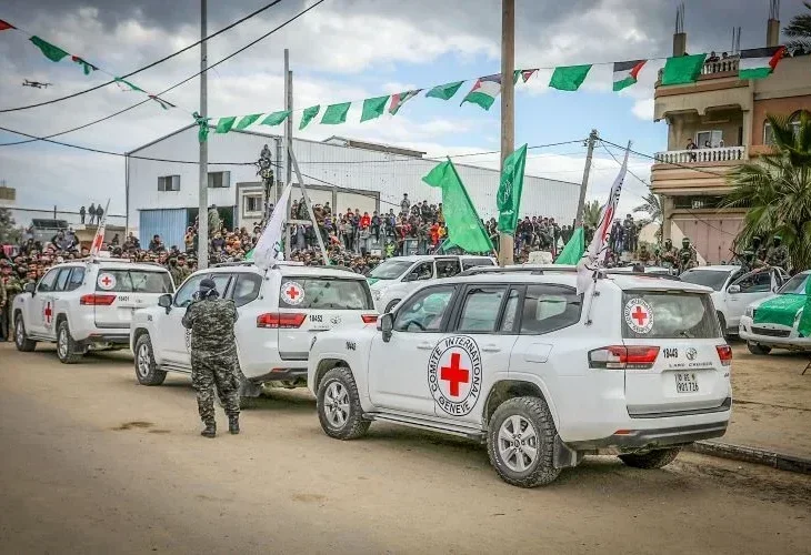 שחרור חטופים ישראלים מעזה, ארכיון (צילום: פלאש90)
