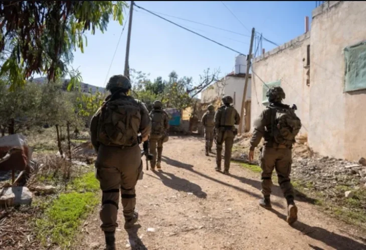 הפעילות היום (צילום: דובר צה"ל)