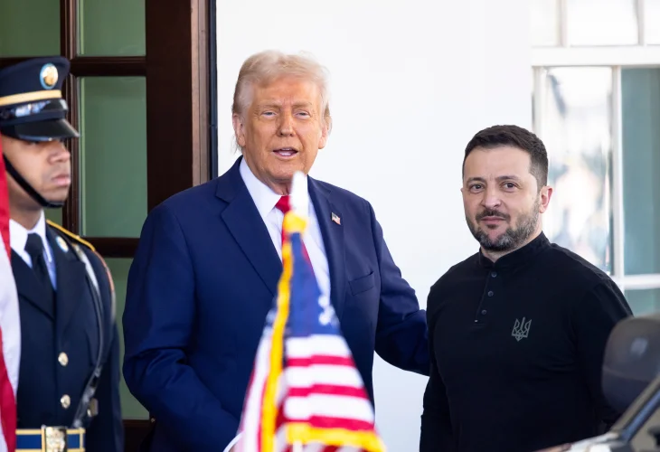 זלנסקי וטראמפ (קרדיט: shutterstock)