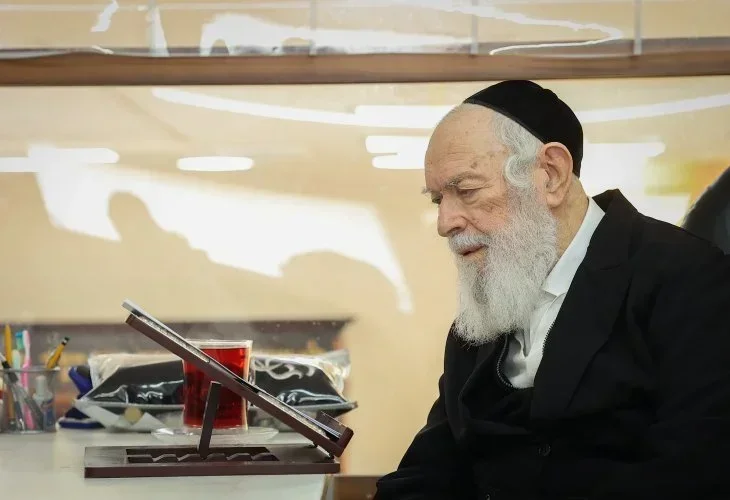 הגאון הרב יצחק זילברשטיין (צילום: שלומי כהן / פלאש 90)