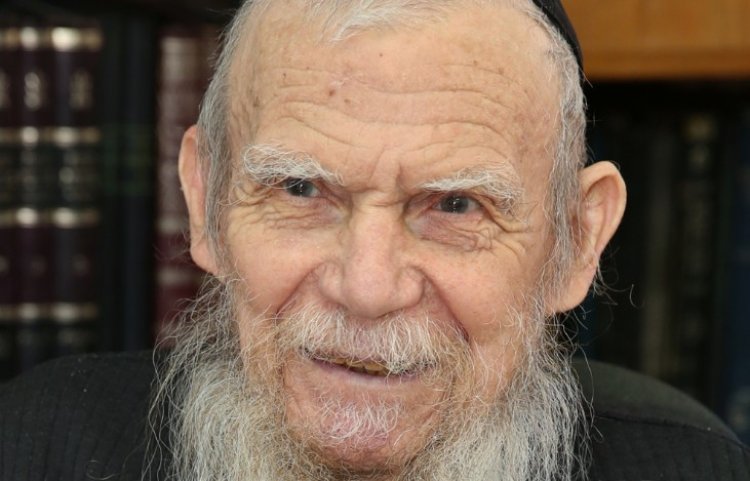 ראש ישיבת פוניב’ז, הרב גרשון אדלשטיין (צילום: Yaakov Cohen/Flash90)