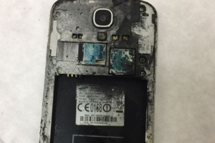 הטלפון שהתפוצץ בכיס (צילום: דוברות טרם)
