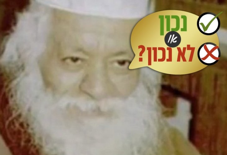 המקובל האלוקי ר’ מרדכי שרעבי זצל זיעא (צילום מסך יוטיוב)