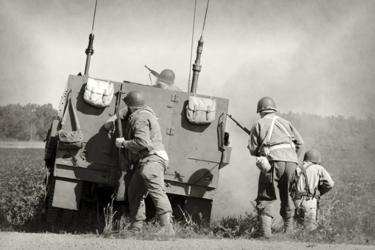 חיילים במלחמת עולם השנייה (צילום: shutterstock)