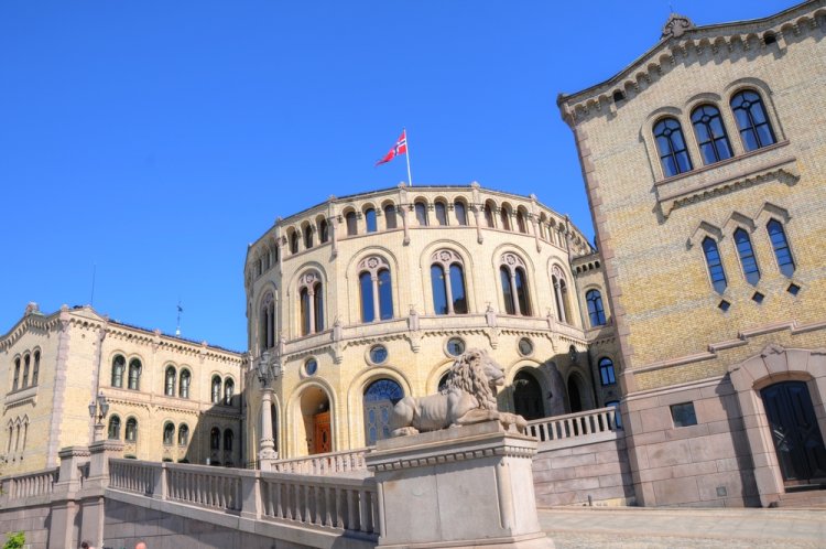בניין הפרלמנט הנורבגי (צילום: shutterstock)