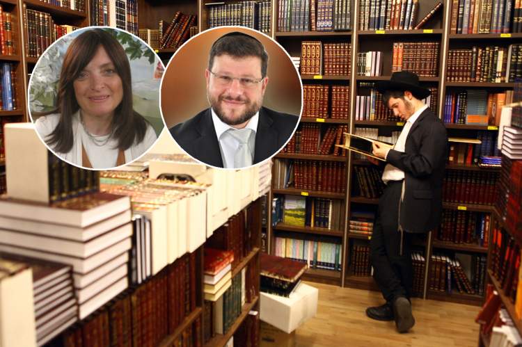 בעיגולים: חיים ולדר ומנוחה פוקס (צילום ארכיון: פלאש 90)
