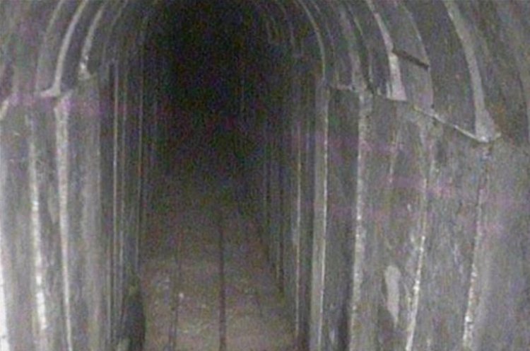 המנהרה שנחשפה ונוטרלה (צילום: דובר צה"ל)