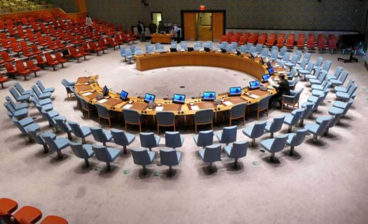 אולם הישיבות של מועצת הביטחון (צילום: שאטרסטוק)