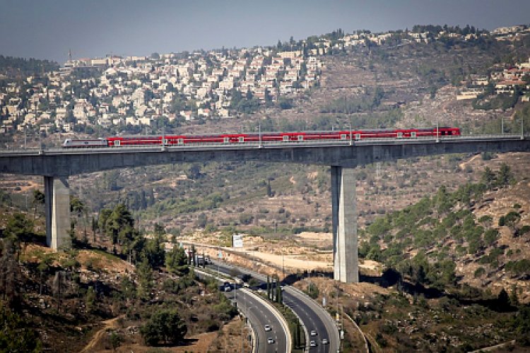 הרכבת החדשה לירושלים (צילום: יוסי זמיר, פלאש 90)
