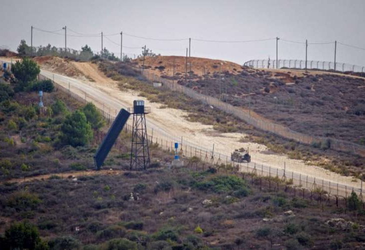 גבול ישראל-לבנון, תמונת ארכיון (צילום: דורון הורוביץ, פלאש 90)