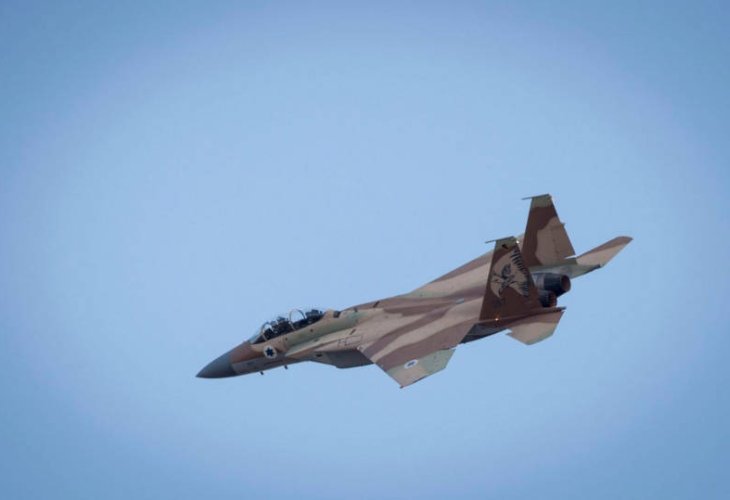 מטוס F-15, תמונת ארכיון (צילום: מרים אלסטר, פלאש 90)