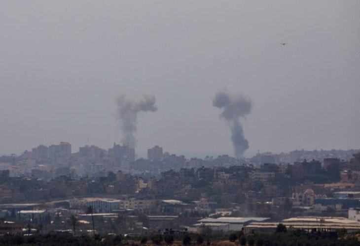 מתקפת צה"ל בעזה, תמונת ארכיון (צילום: יונתן זינדל, פלאש 90)