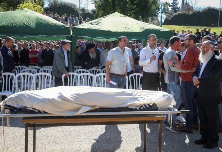 מסע הלוויה בעלי (צילום: נועם רבקין פנטון, פלאש 90)