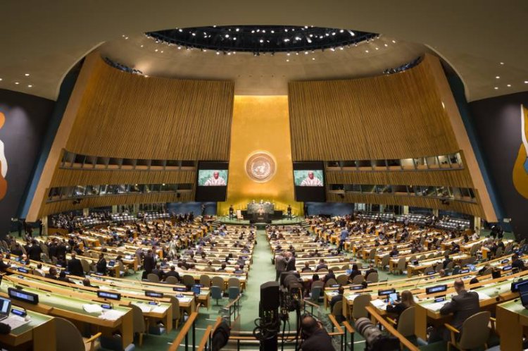 אולם העצרת הכללית של האומות המאוחדות (צילום: שאטרסטוק)