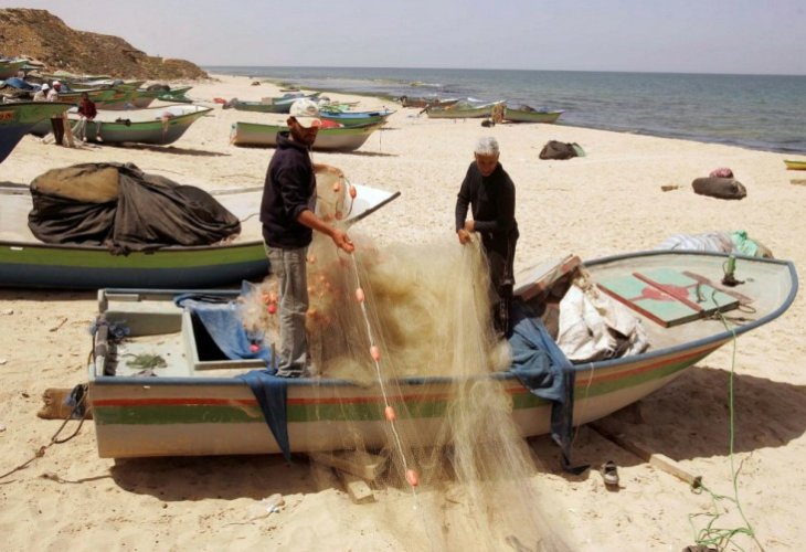 דייגים בעזה, אילוסטרציה (צילום: עבד רחים ח’טיב, פלאש 90)