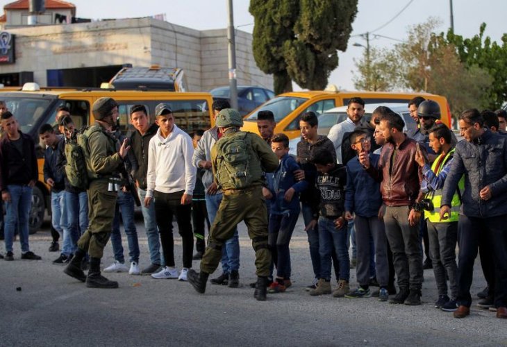 צה"ל מטיל סגר כללי על יישוב פלסטיני (צילום: ויסאם השלמון, פלאש 90)