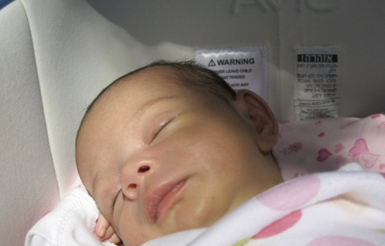 התינוקת מיכאלה (צילום: אלבום פרטי)
