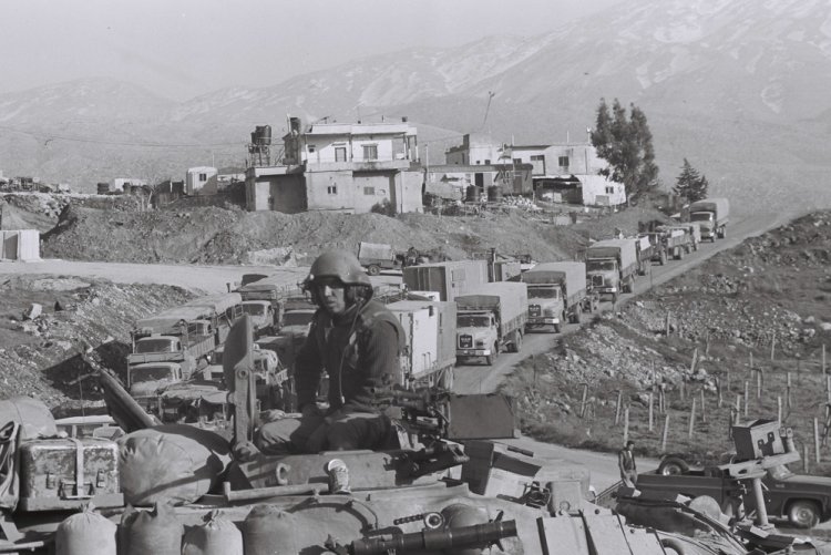 מלחמת לבנון הראשונה (צילום: פלאש 90)