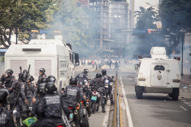 ההפגנות בוונצואלה (צילום: שאטרסטוק)