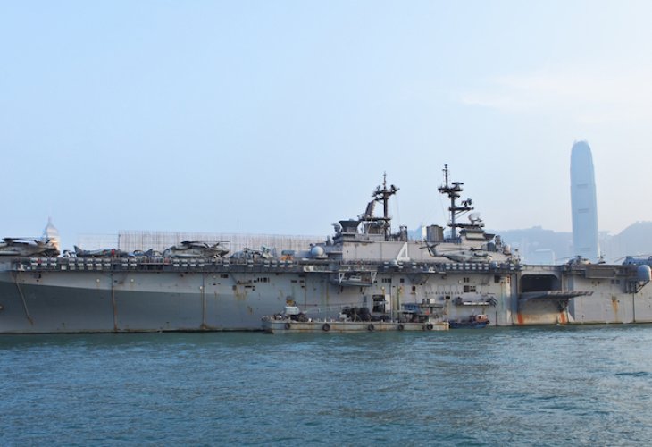 ספינת המלחמה USS Boxer (צילום: שאטרסטוק)