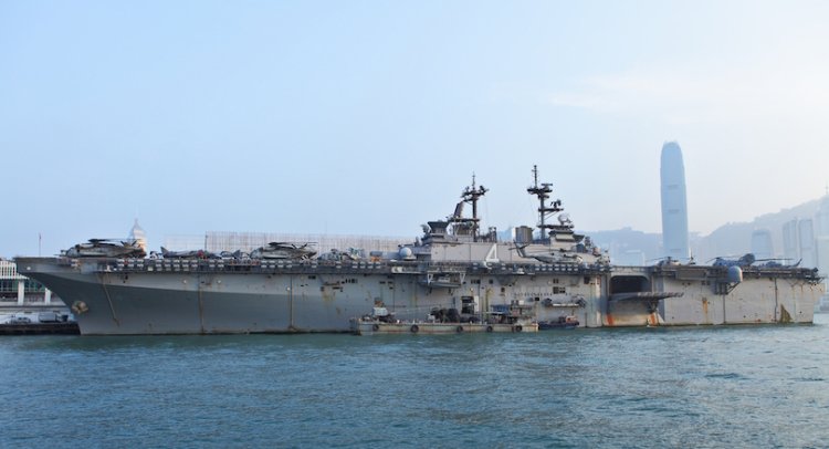 ספינת המלחמה USS Boxer (צילום: שאטרסטוק)
