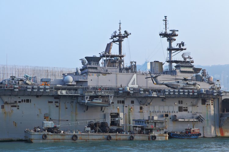 ספינת הקרב האמריקנית USS Boxer (צילום: שאטרסטוק)
