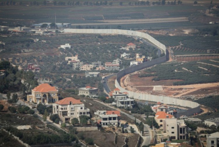 הגבול בין ישראל ולבנון, אתמול (צילום: David Cohen/Flash90)