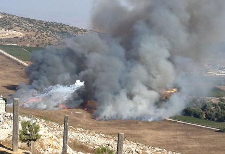 חילופי האש בצד הלבנוני