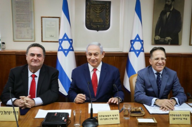 ישיבת הממשלה, היום (צילום: Marc Israel Sellem/POOL, פלאש 90)