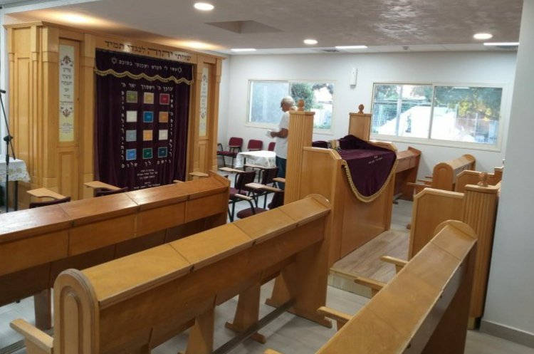 בית הכנסת החדש בקיבוץ מגידו (קרדיט צילום: ארגון איילת השחר)