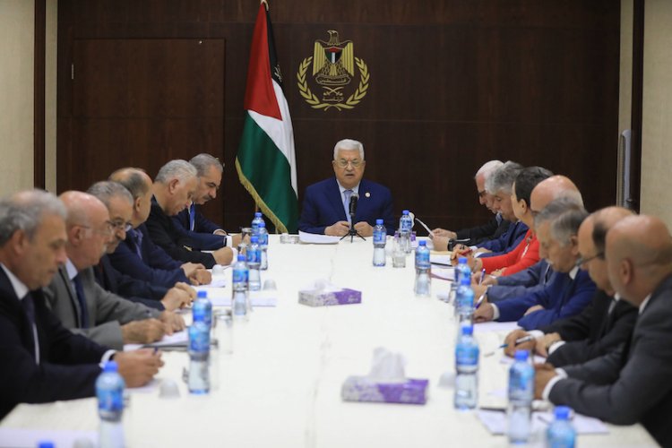 ישיבת הממשלה הפלסטינית (צילום: פלאש 90)