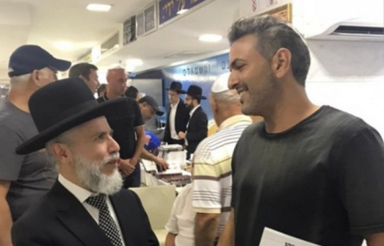 סגיב כהן עם הרב זמיר כהן במסגרת סבב ההרצאות 