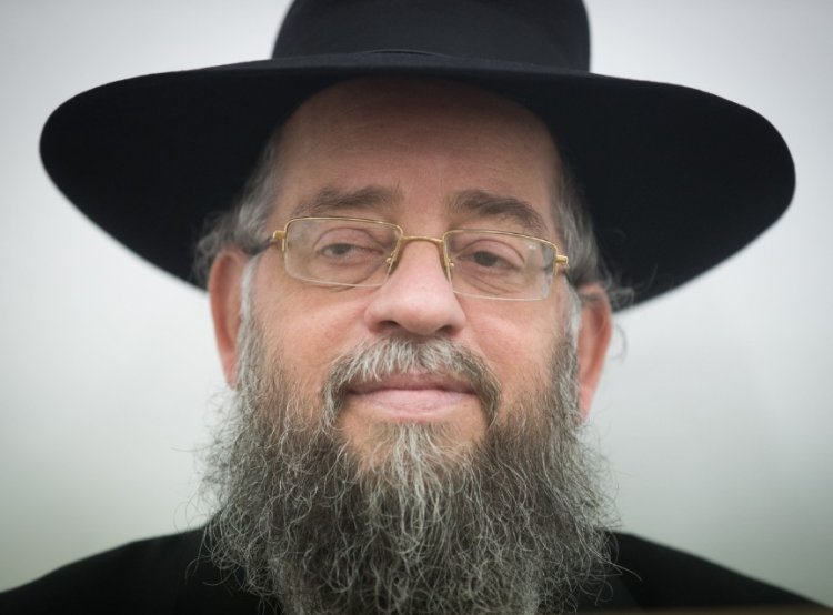 הרב ישעיהו הבר (צילום: Yonatan Sindel/Flash90)