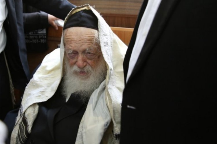 הרב קנייבסקי (צילום: יעקב כהן / פלאש 90)