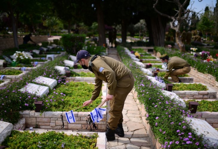 בית העלמין הצבאי בהר הרצל, היום (צילום: תומר נויברג, פלאש 90)