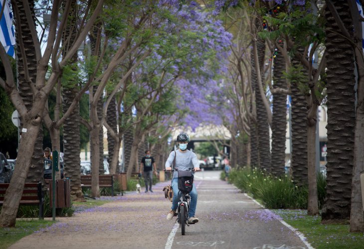 תל אביב, היום (צילום: מרים אלסטר, פלאש 90)