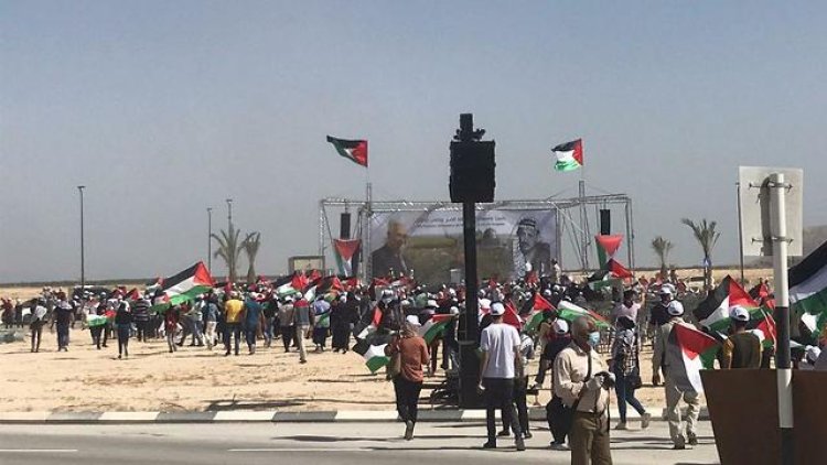 ההפגנה ביריחו, היום 