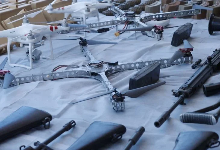 ניסיון הברחה שסוכל (צילום: דובר צה"ל)