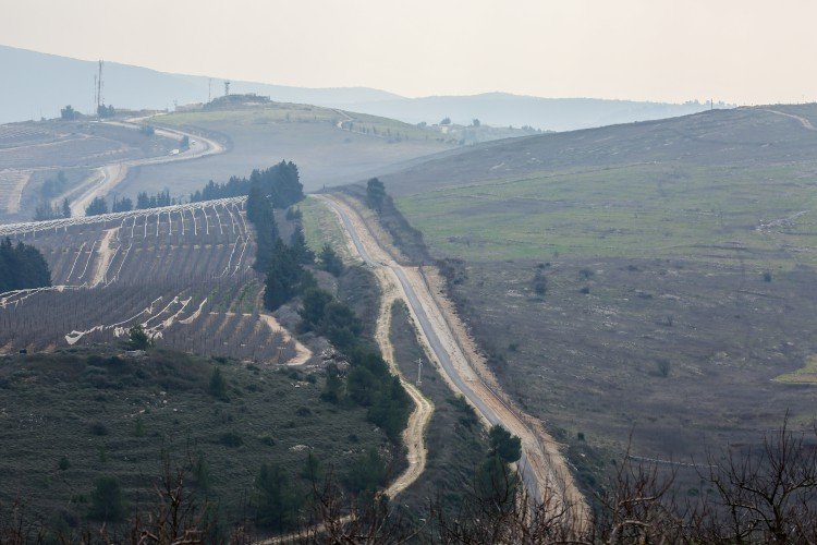 גבול ישראל-לבנון, ארכיון (צילום: David Cohen/Flash90)