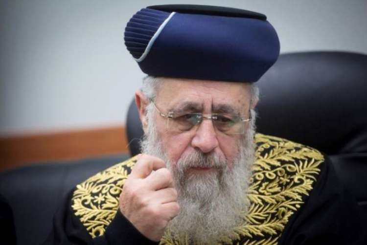 הרב הראשי לישראל, הראשון לציון הרב יצחק יוסף (צילום: מרים אלסטר, פלאש 90)