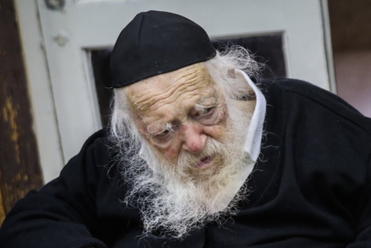 הרב קנייבסקי (צילום: דוד כהן / פלאש 90)