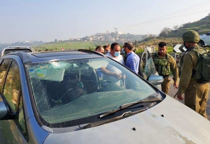 זירת הפיגוע (קרדיט צילום: דוברות בנימין)