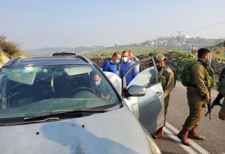 זירת הפיגוע, אתמול (קרדיט צילום: דוברות בנימין)