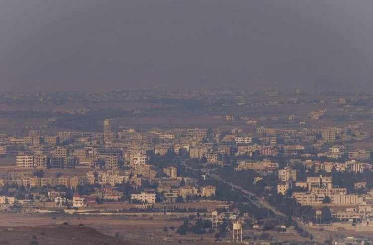 שטח סוריה, מבט מישראל (צילום: יונתן זינדל, פלאש 90)