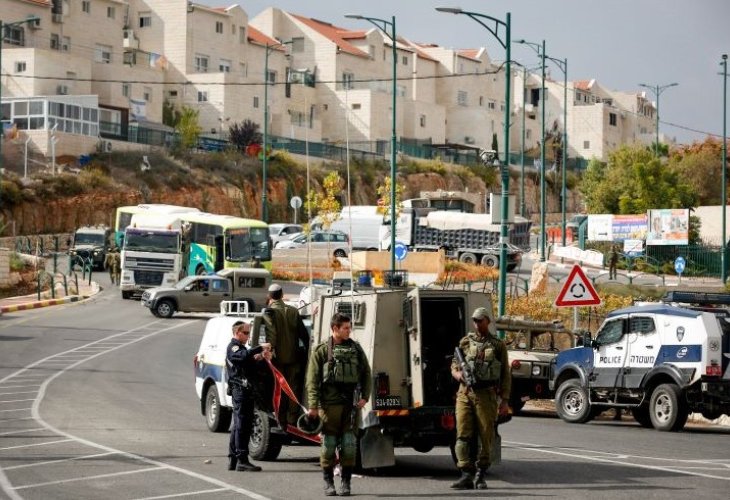 הכניסה לקריית ארבע, ארכיון (צילום: ויסאם השלמון, פלאש 90)