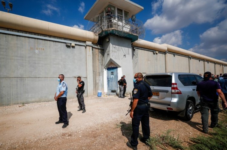 זירת הבריחה מחוץ לכלא גלבוע, יום שני (צילום: פלאש 90)